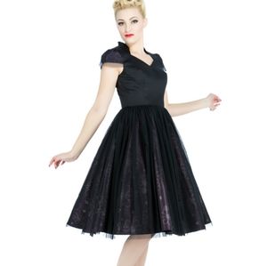 Gothic Pinup Rockabilly Dress